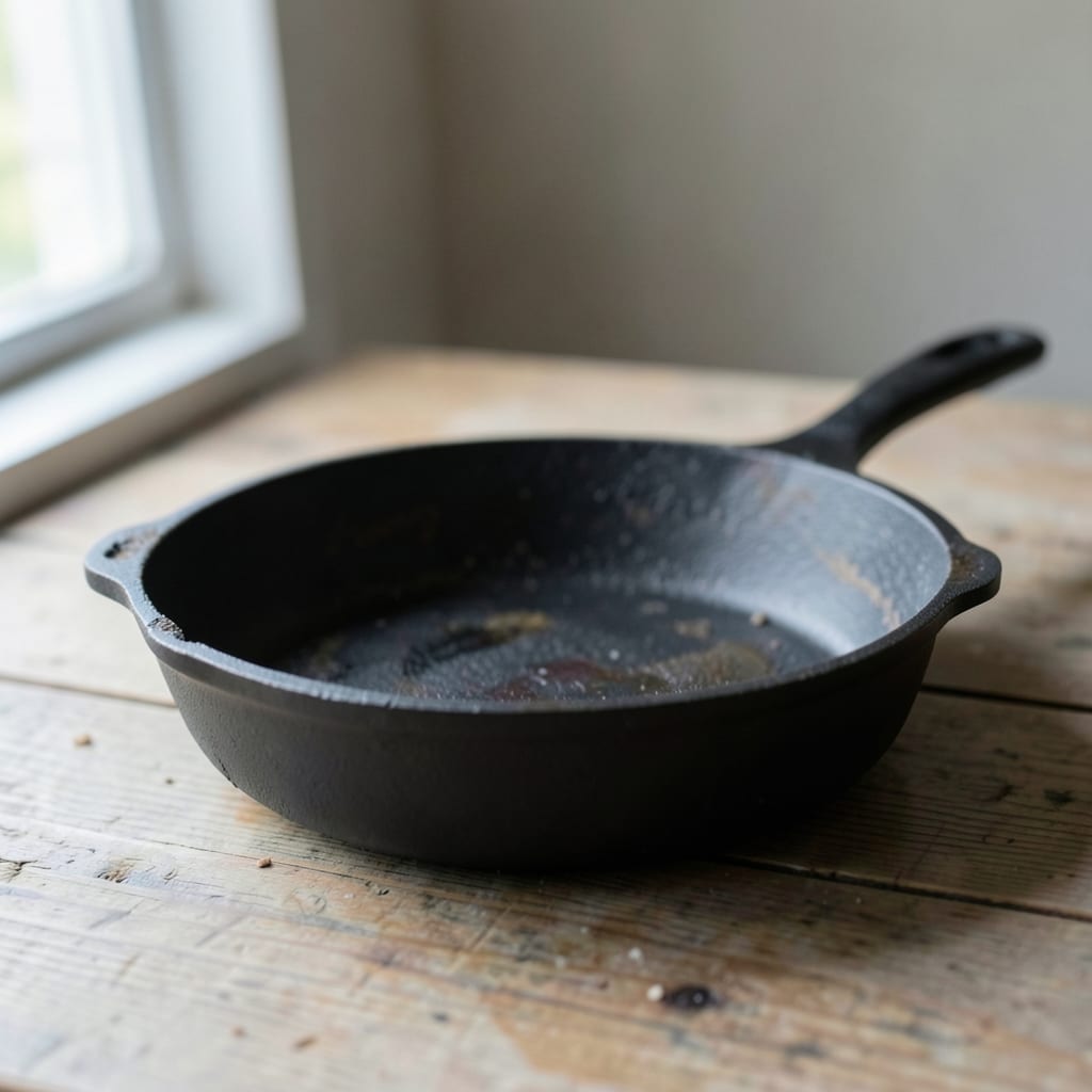 The cast iron skillet