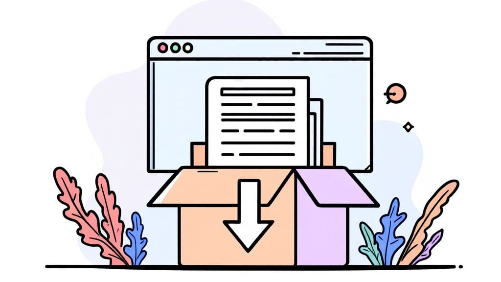 How To Download Articles From Websites: Three-Click Save for Offline Reading