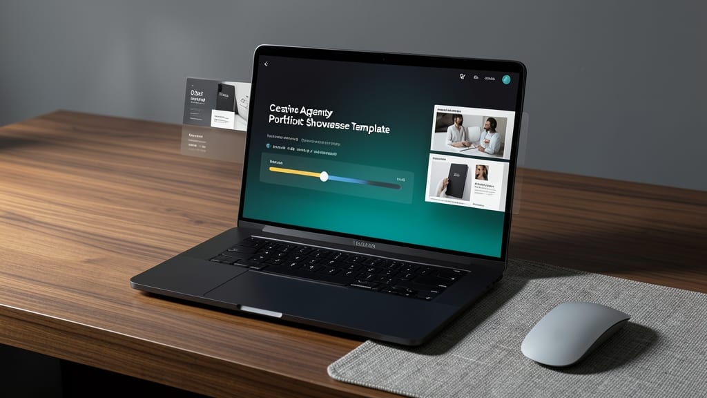 Creative Agency Portfolio Showcase Template